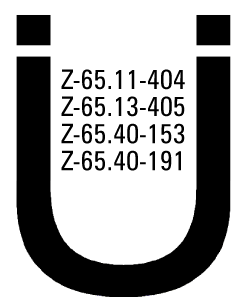 DIBt-approved overfill protection or leakage probes